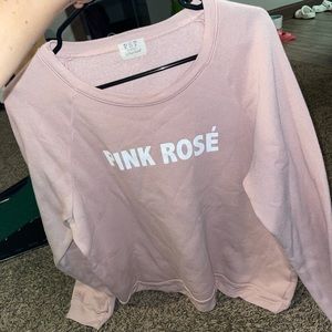 Pink sweatshirt